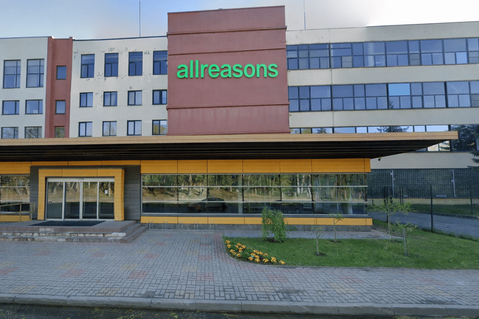 Allreasons headquarters building in Riga, Latvia