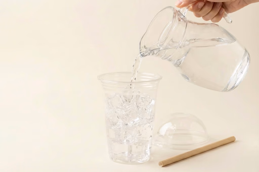 Step 2: Add sparkling or still water
