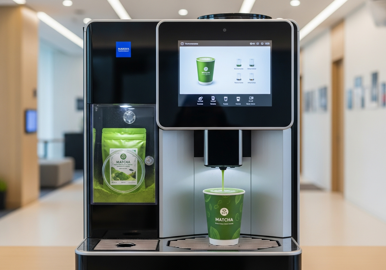 Matcha vending machine