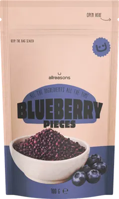 Blueberry Pieces retail doypack
