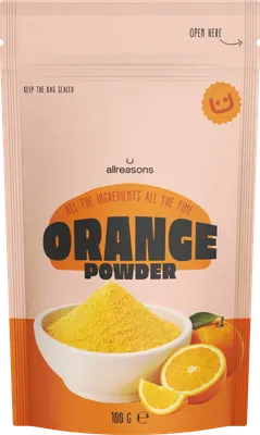 Orange Powder retail doypack
