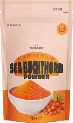 Sea Buckthorn Powder retail doypack