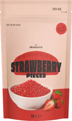 Strawberry Pieces retail doypack