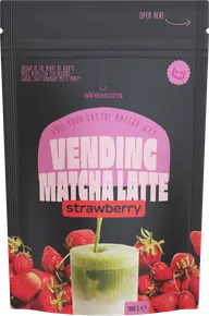 Vending Matcha Latte Strawberry