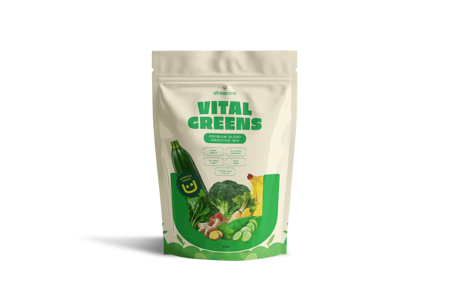 Vital Greens Smoothie doypack