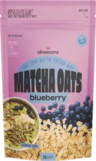 Blueberry Matcha Oats